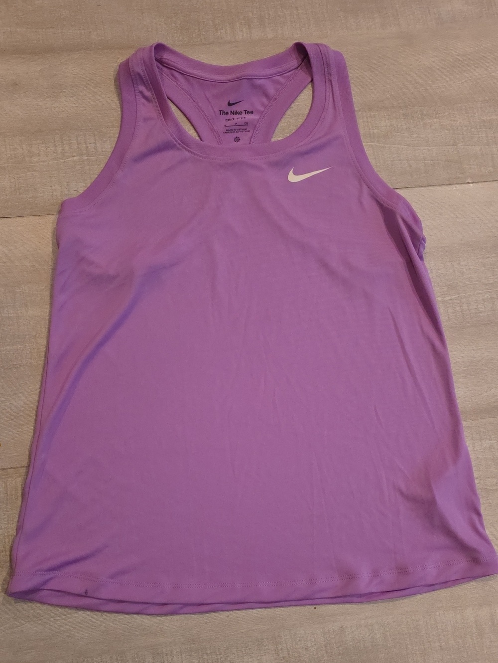 Nike Lavender Racerback Tank Top